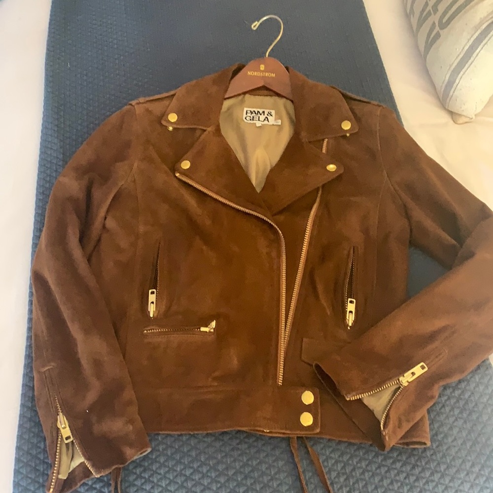 Pam & Gela suede jacket